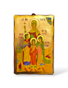 Icoană 15x10 - Sf. Mc. Sofia cu cele 3 fiice, Pistis, Elpis și Agapis