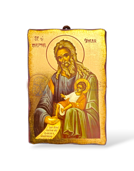 Icoană 15x10 - Sfântul și Dreptul Simeon