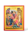 Icoană serigrafiată 908, 24x30 cm - Învierea lui Lazăr