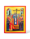 Icoană serigrafiată 908, 24x30 cm - Înălțarea Sfintei Cruci