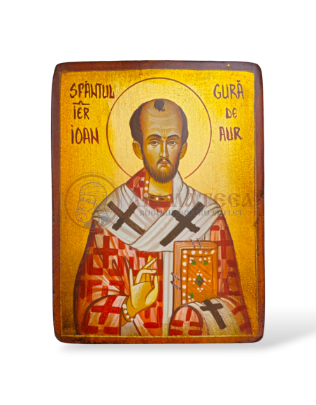 ﻿Icoană Sf. Ierarh Ioan Gură de Aur (50-74)