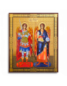 Icoană MDF 18x24 cm - Sf. Arh. Mihail și Gavriil