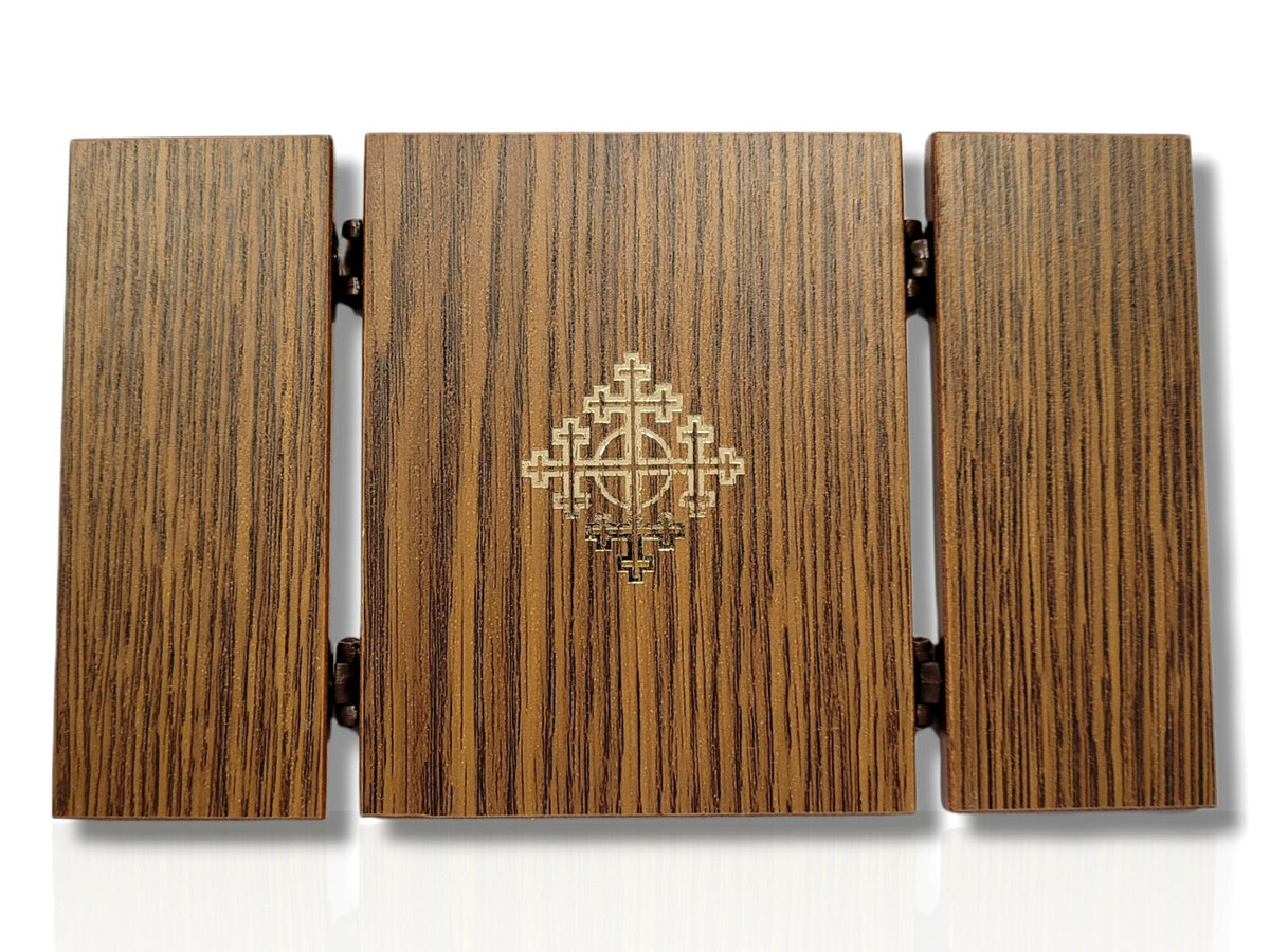 Triptic MDF 11x13 - Sf. M. Mc. Gheorghe - Sf. Arhangheli
