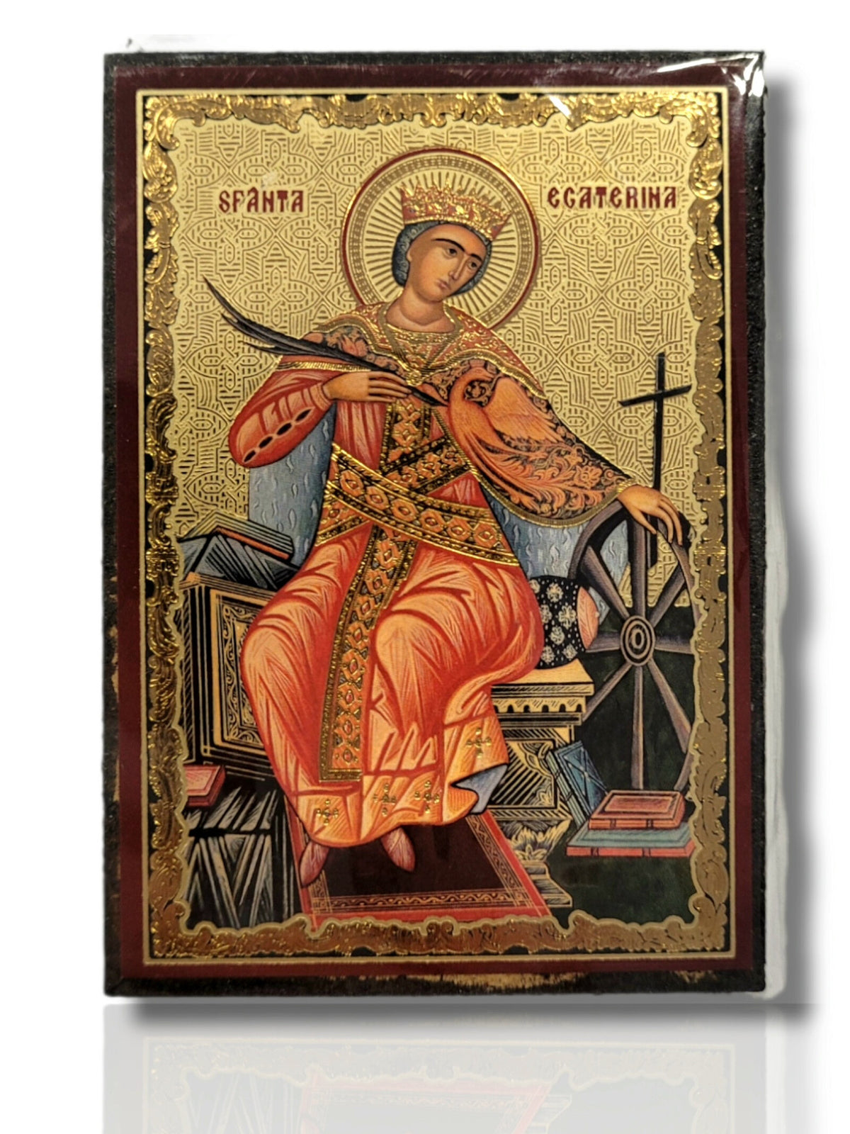 Icoană Magnet 6x9 cm - Sf. Ecaterina