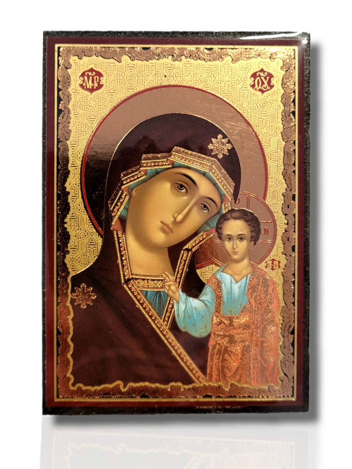 Icoană Magnet 6x9 cm - Maica Domnului III