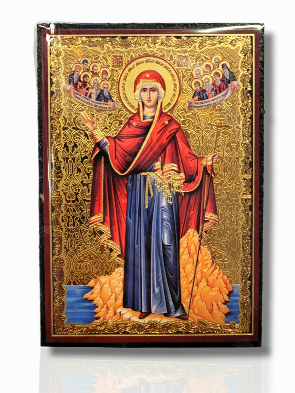 Icoană Magnet 6x9 cm - Maica Domnului VI