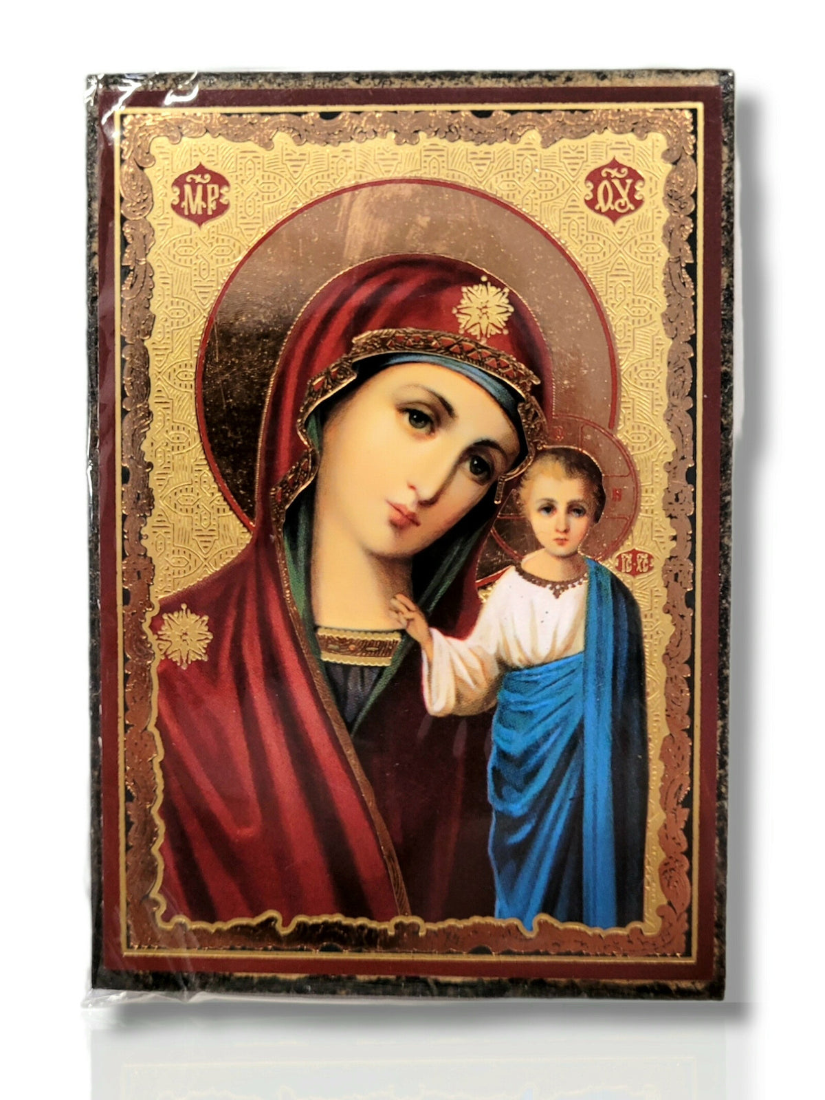 Icoană Magnet 6x9 cm - Maica Domnului XII