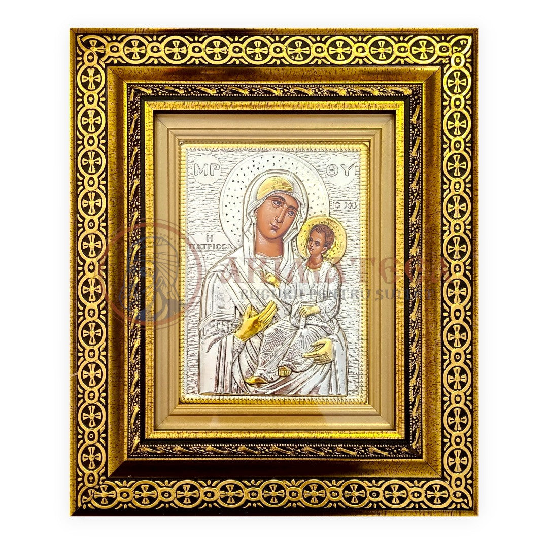 Icoană în ramă 40x50 - Maica Domnului (800-925)