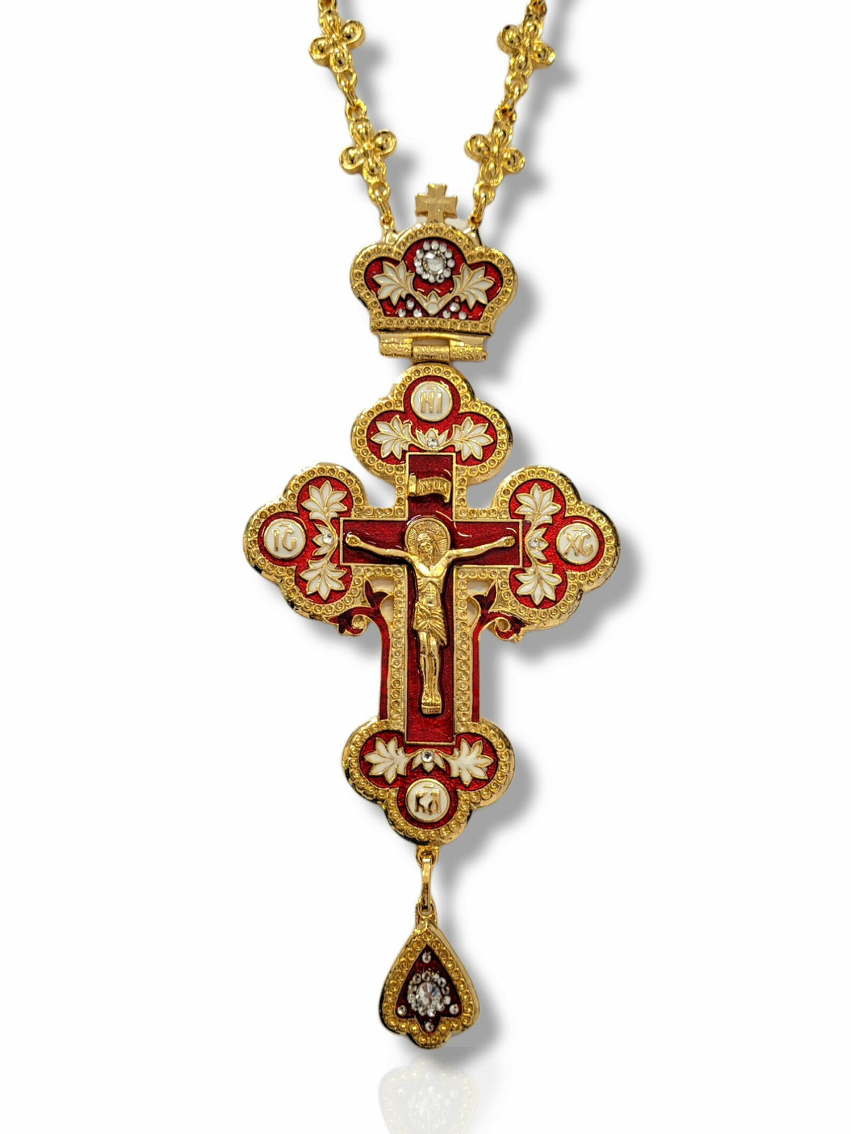 Cruce pectorală roșie KS-164N