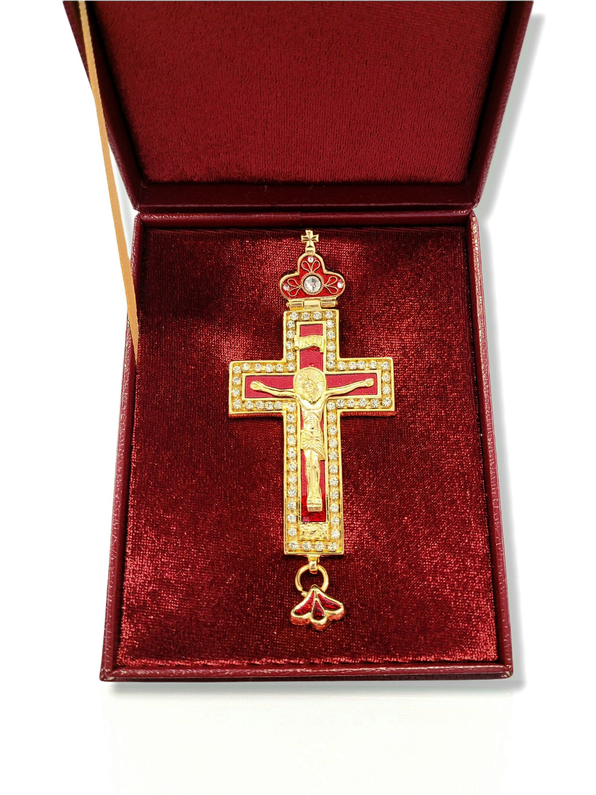 Cruce pectorală roșie KS-163N