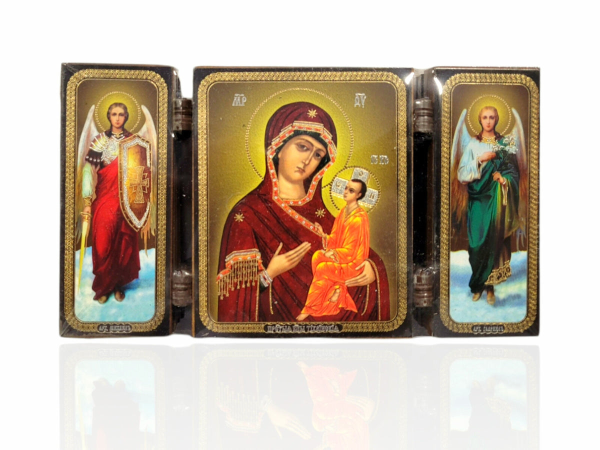 Triptic MDF 9cm X 13cm - Maica Domnului