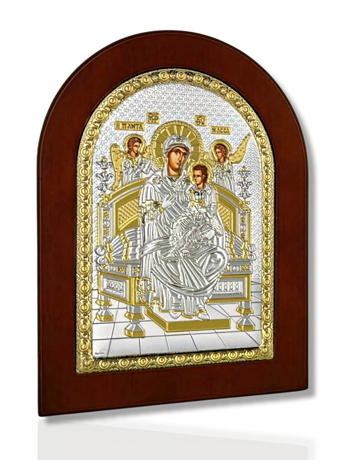 Icoană argintată - Maica Domnului Pantanassa (MA/E1137AX)