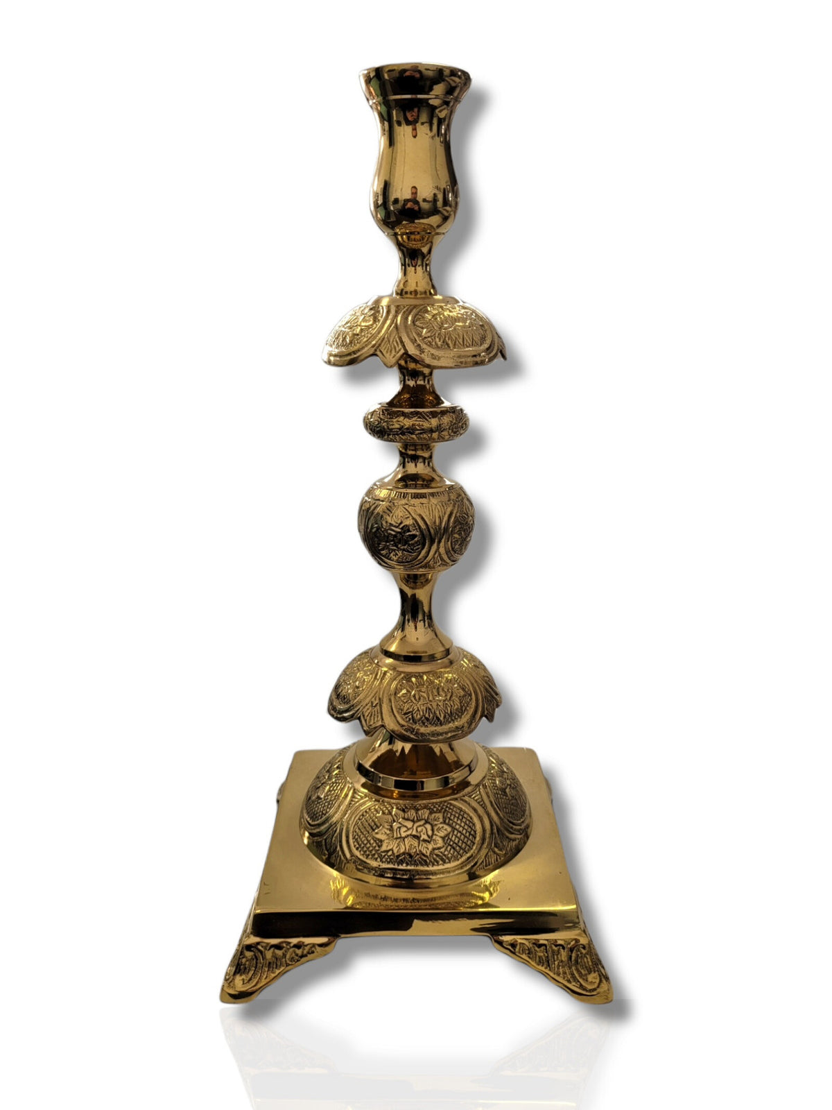 Sfeșnic placat cu Nichel 5475-B (2628)