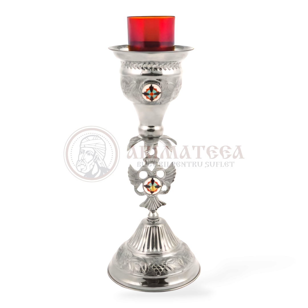 Candelă pentru Sfânta Masă, placată cu Nichel 9435-N