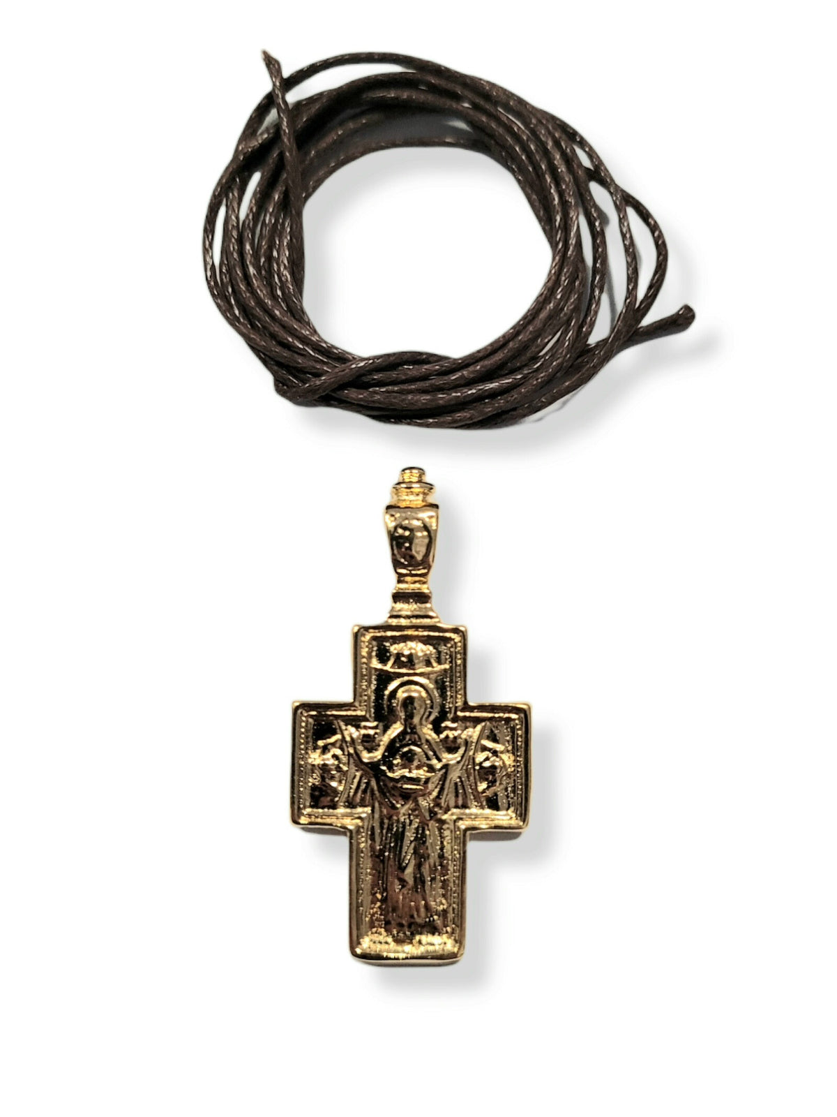 Cruciuliță alamă aurită - 64128