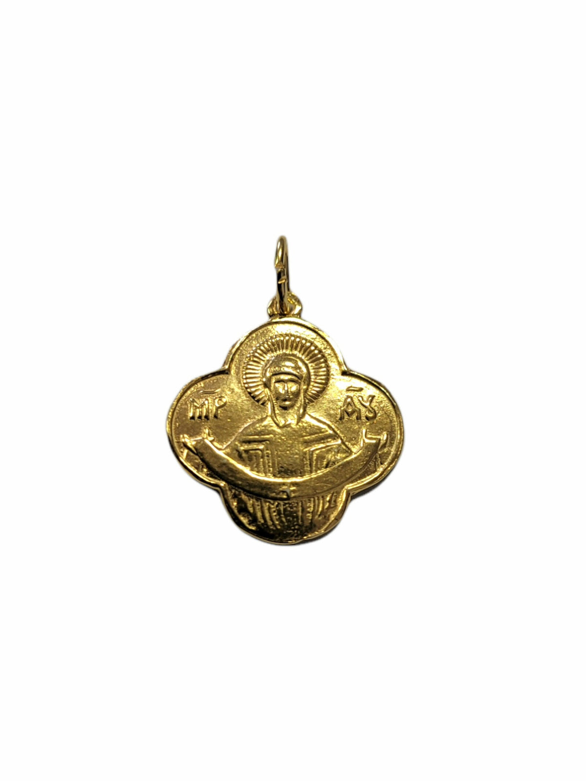 Cruce argint placată cu aur - 64215160