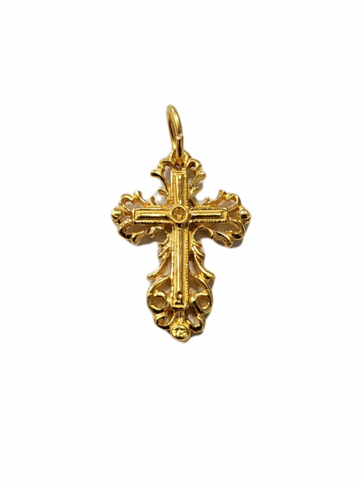 Cruciuliță argint placată cu aur - 64245115