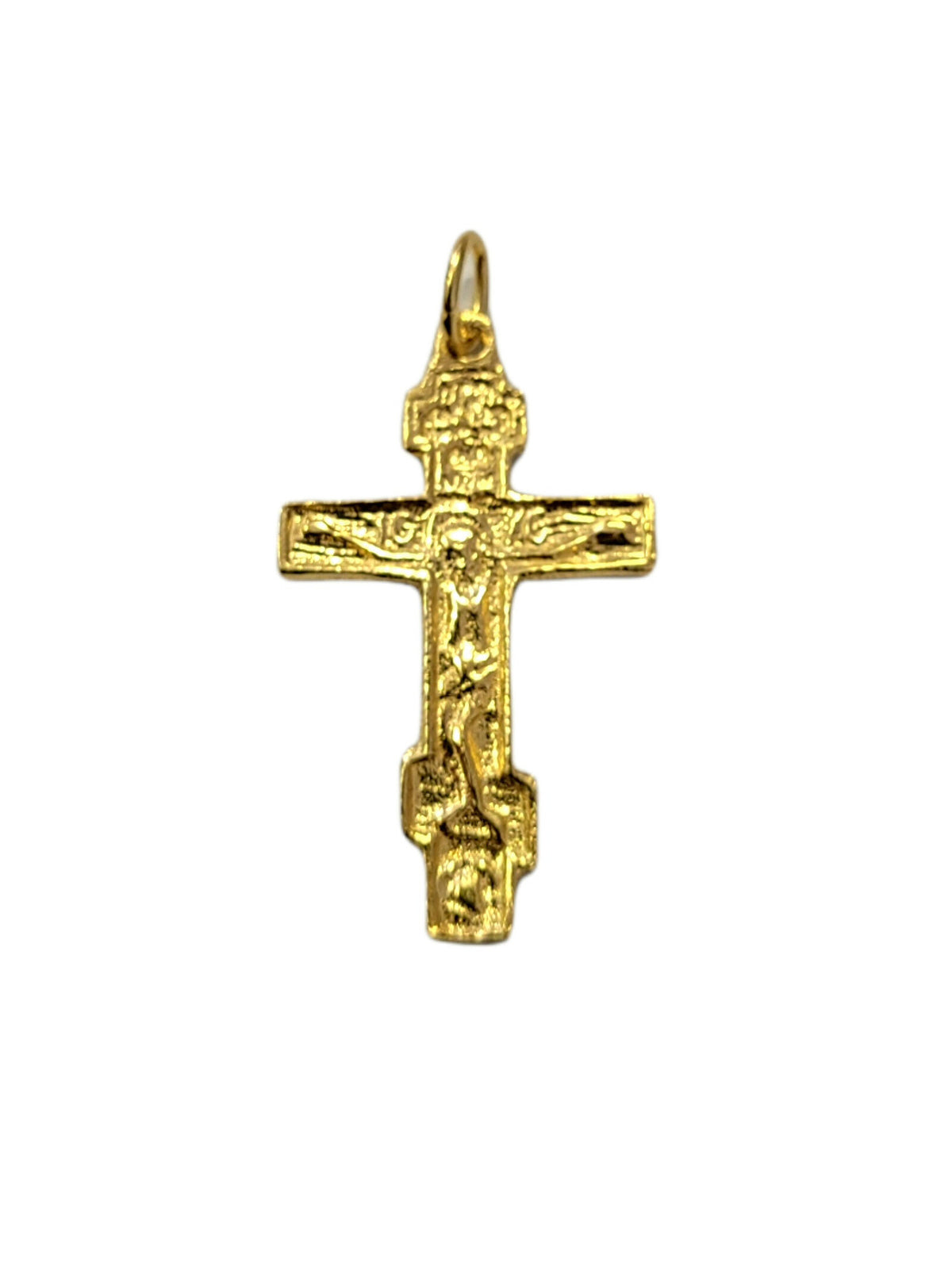 Cruce argint placată cu aur - 64513160