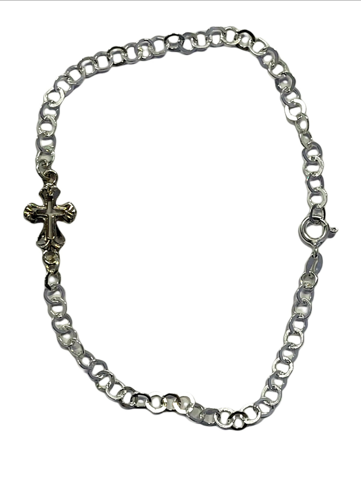 Brățară cu cruciuliță, argint - 4488WGIOTTO315