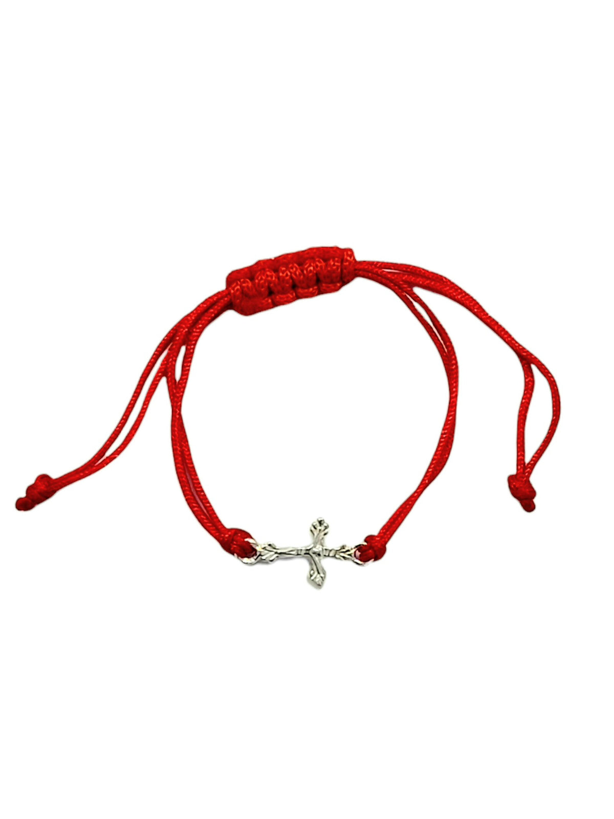Brățară reglabilă cu cruciuliță din argint - 4221060ROsMara