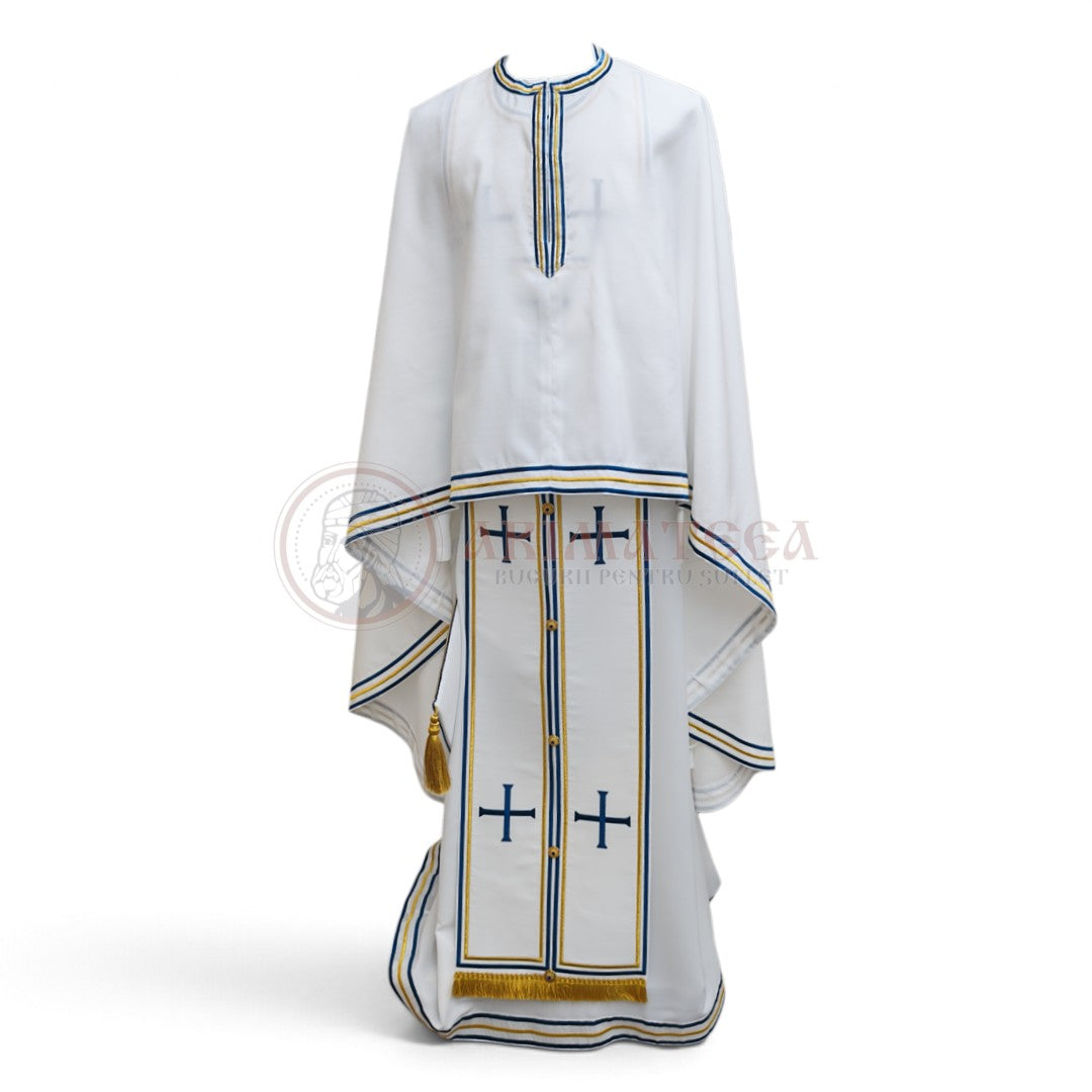 Veșmânt Brodat - Filipi - Albastru