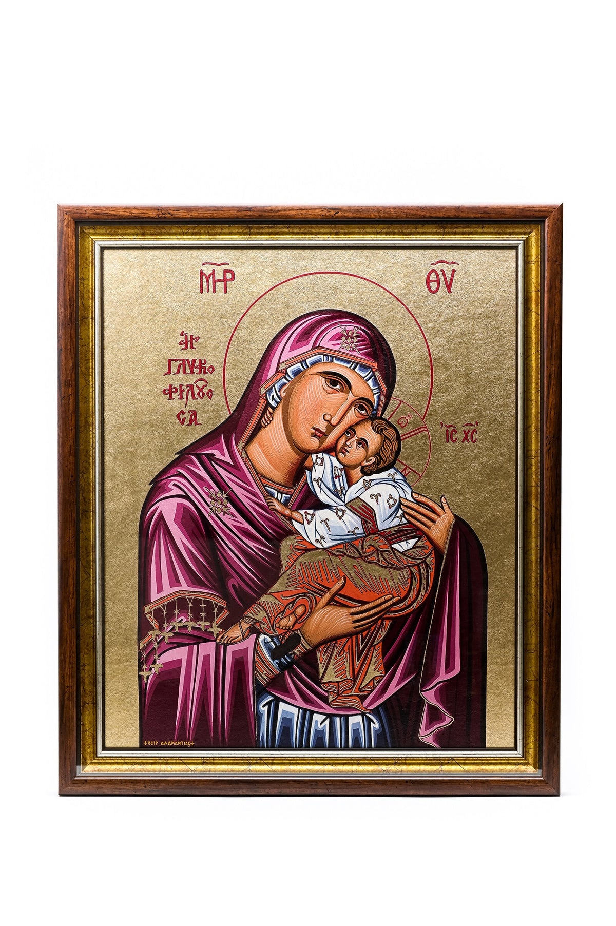 Icoană serigrafiată E 10105 - Maica Domnului