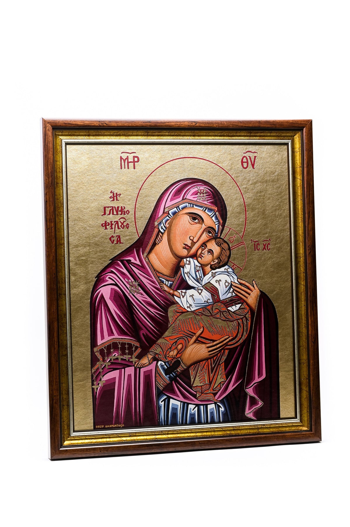 Icoană serigrafiată E 10105 - Maica Domnului
