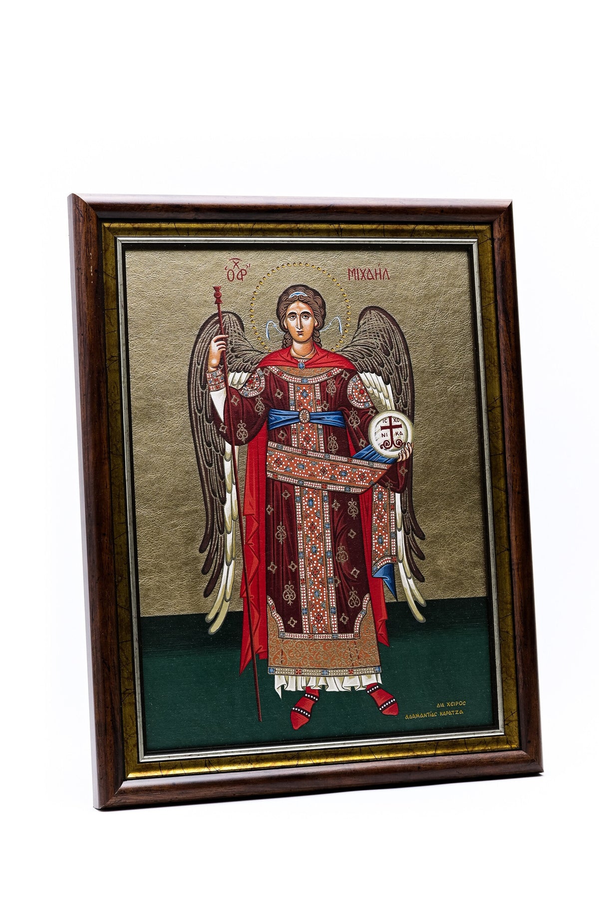 Icoană serigrafiată E 10105 - Arhanghelul Mihail