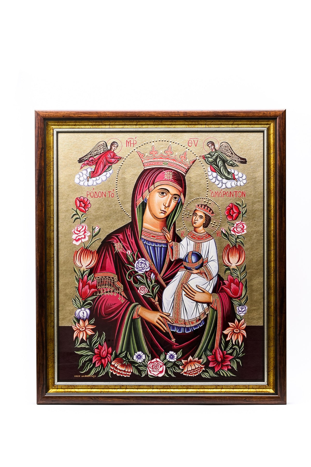 Icoană serigrafiată G - Maica Domnului