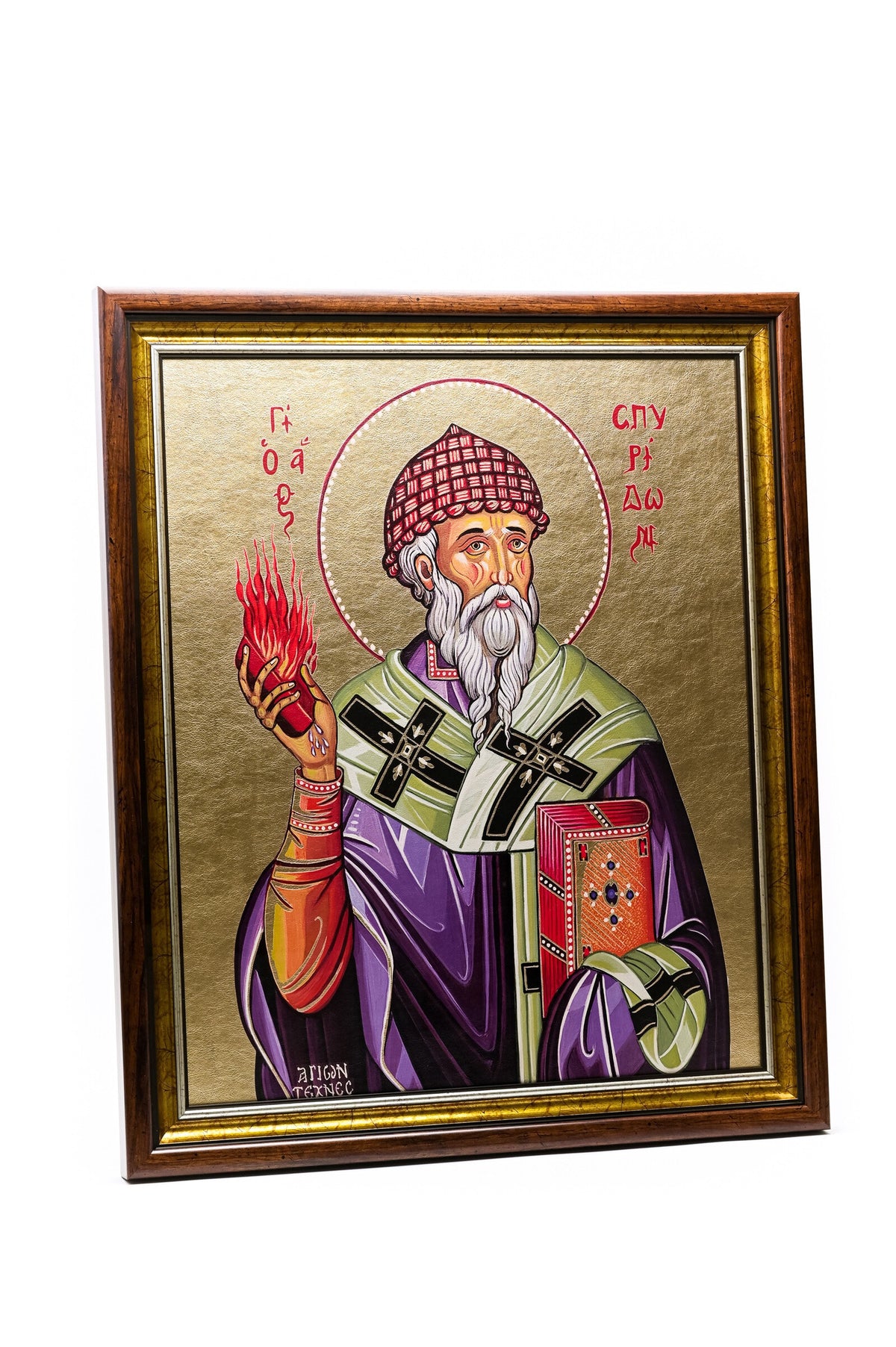 Icoană serigrafiată G - Sf. Spiridon