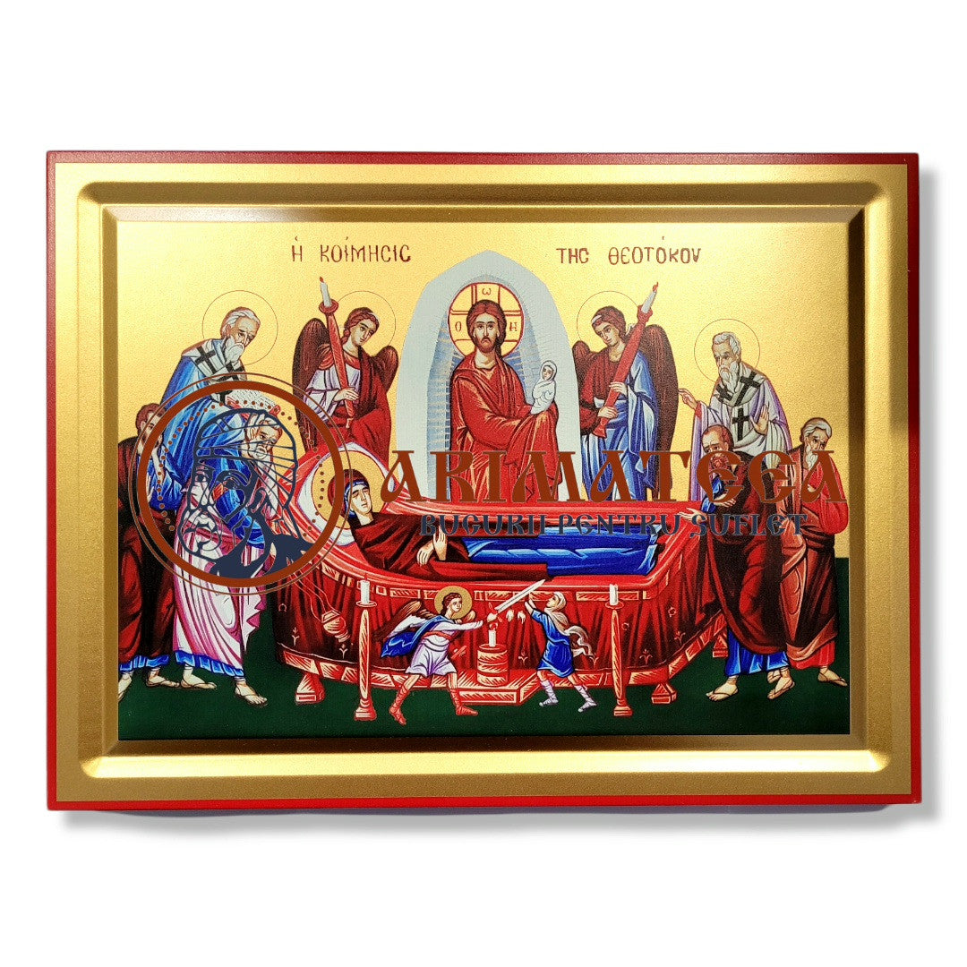 Icoană serigrafiată 909 - Adormirea Maicii Domnului