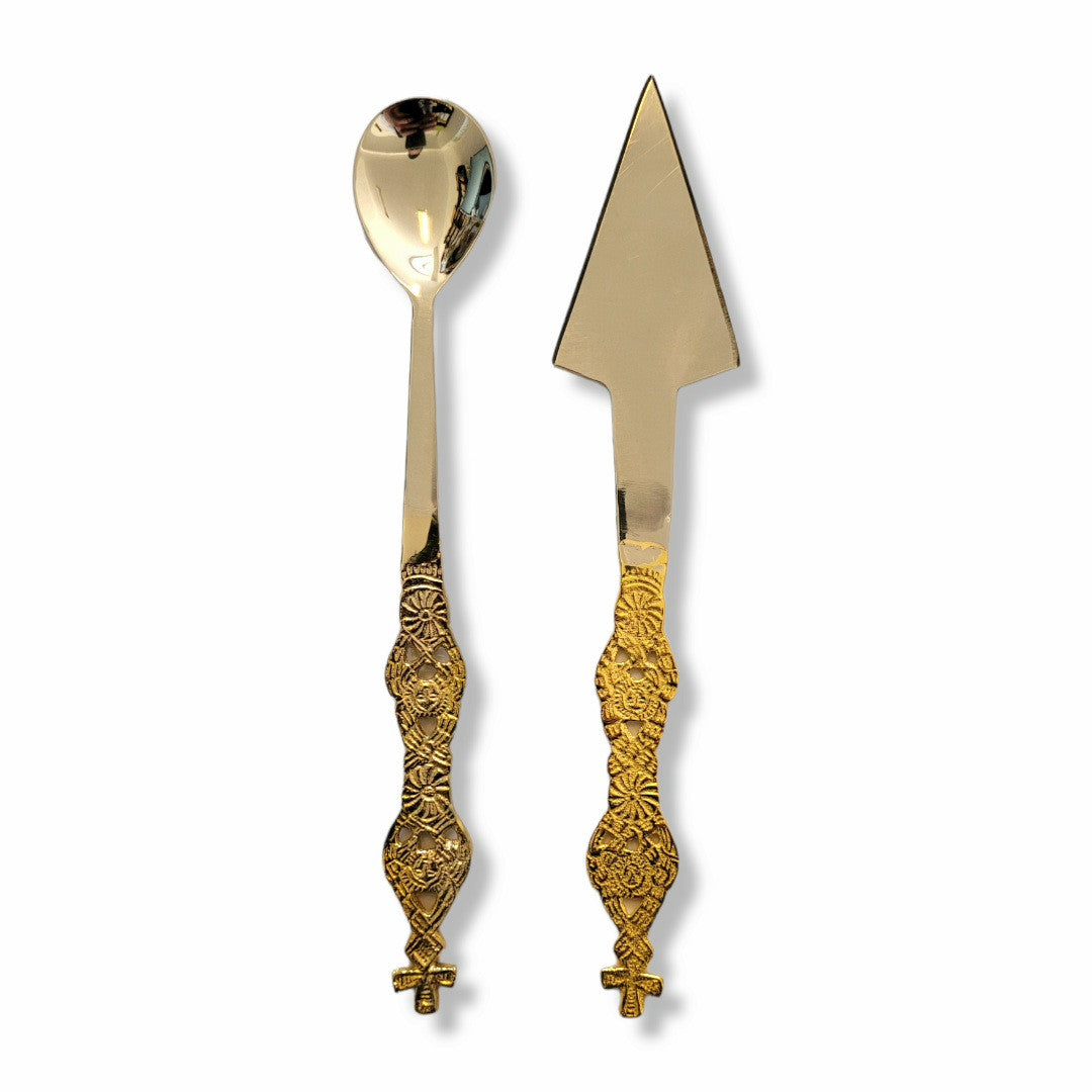 Set Sfinte Vase Aurite 400 ml (103-76D)