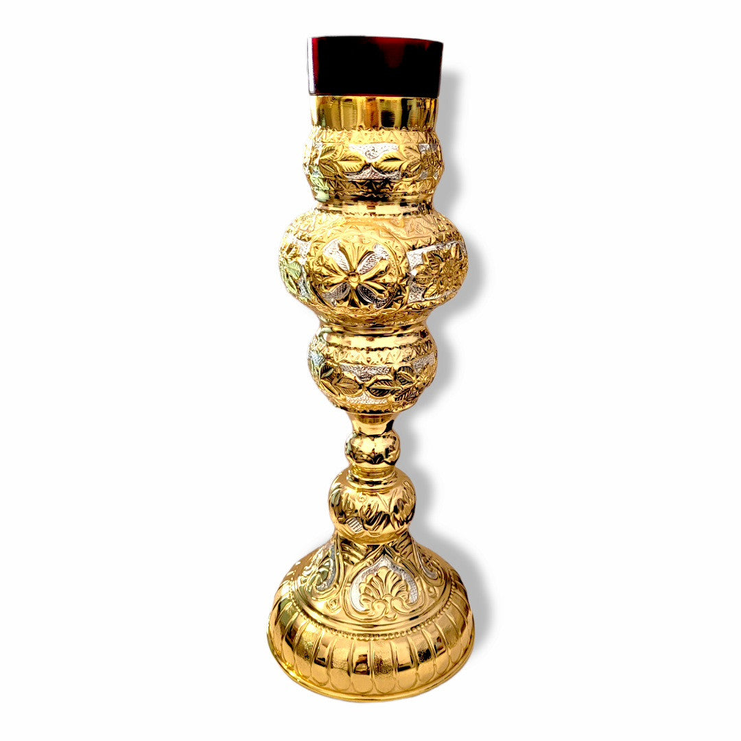 Candelă, suflată cu aur (113-13D)