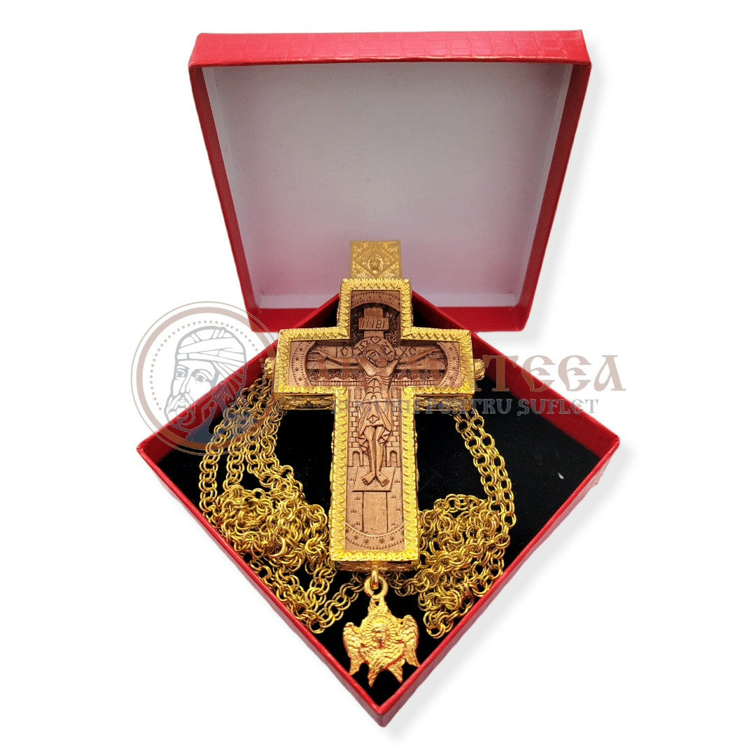 Cruce pectorală I, aurită - MET (5342)