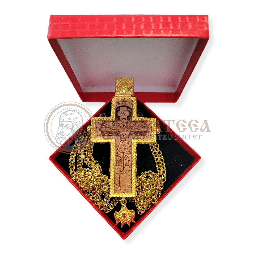 Cruce pectorală I, aurită - MET (5342)