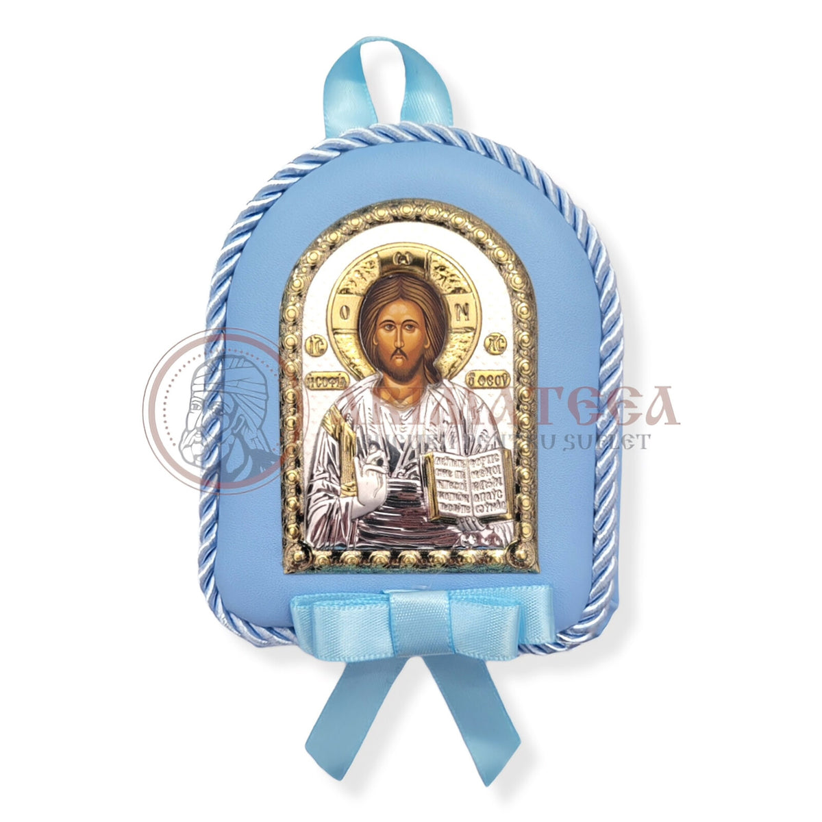 Icoană Argint, Iisus Hristos - MA/D1107E-C (6431)