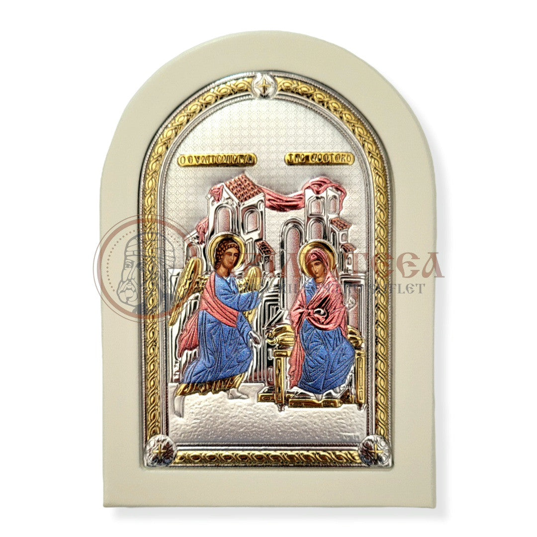 Icoană Argint, Buna Vestire - MA/E1117/WH-DXC (6585)