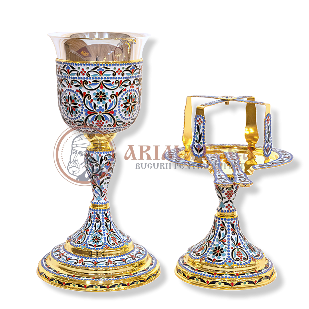 Set Sfinte Vase Emailate 2l (8091)