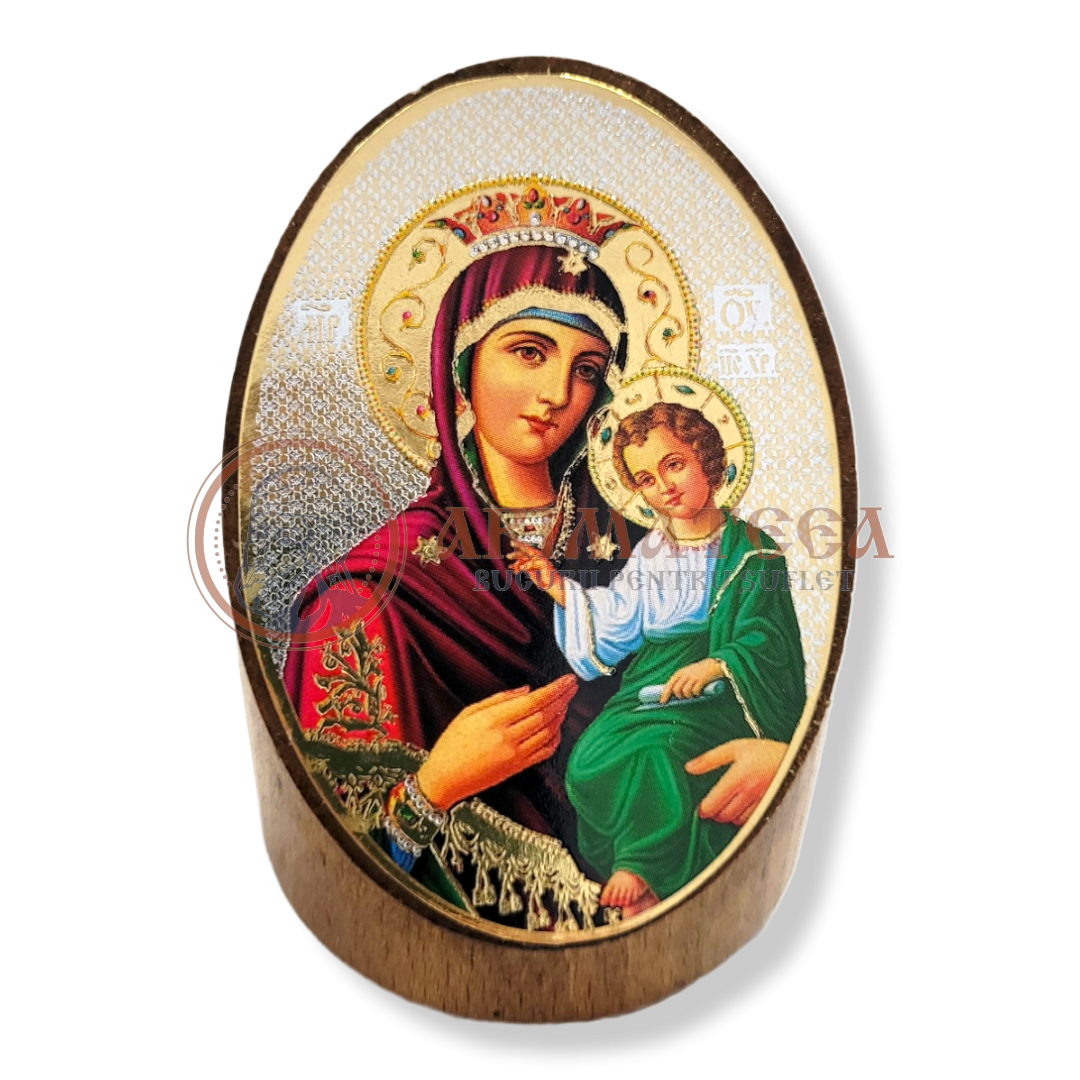 Icoană Ovală N54 - Maica Domnului