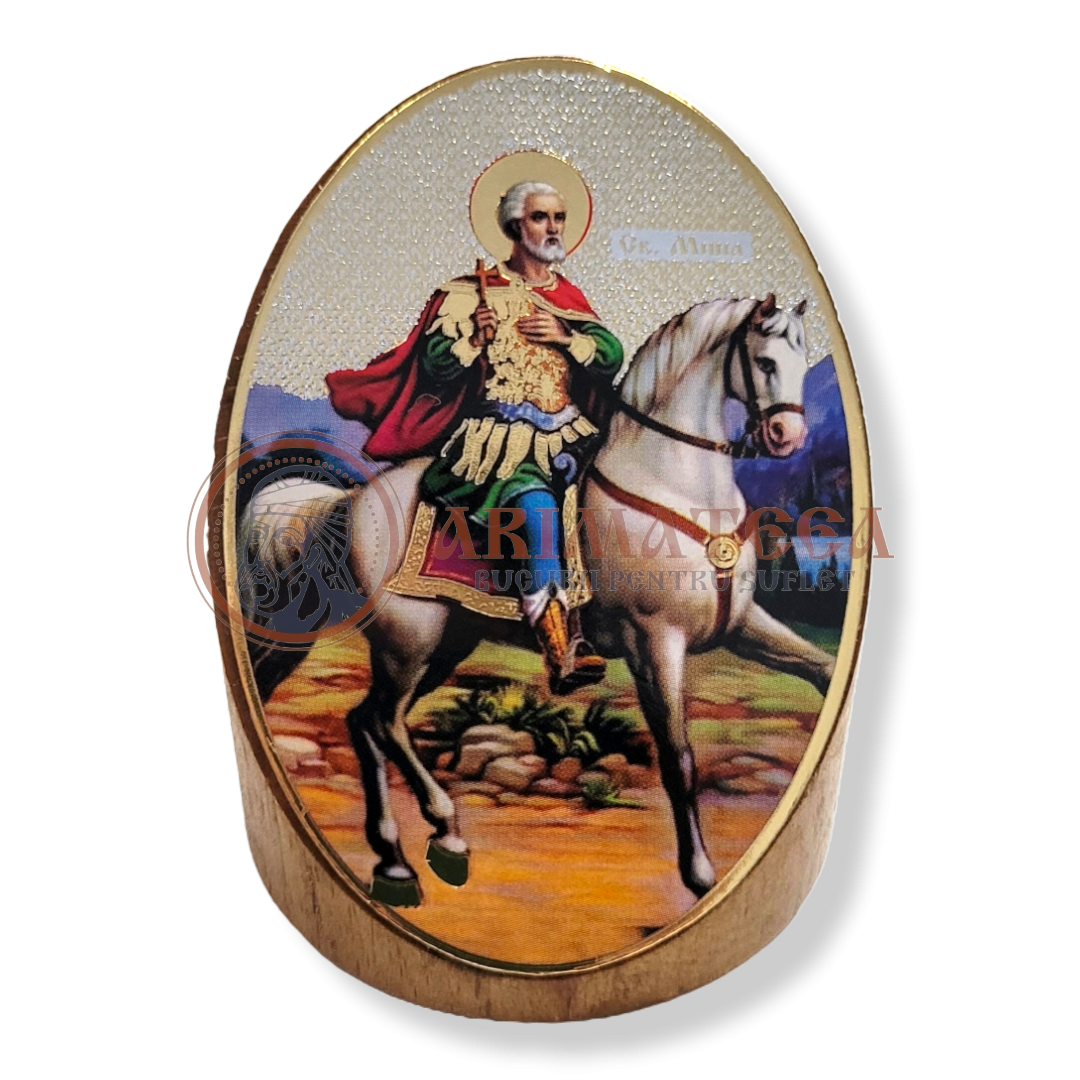 Icoană Ovală N54 - Sf. M. Mc. Mina