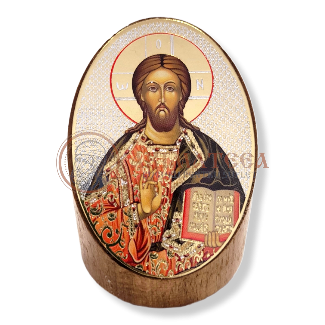 Icoană Ovală N54 - Iisus Hristos