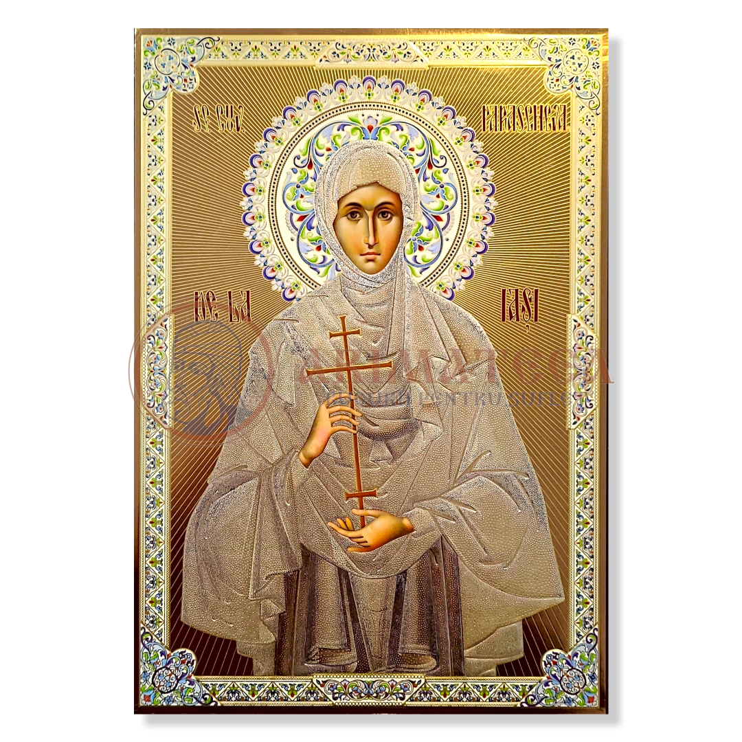 Icoană Pal Relief 21x32 cm - Sf. Cuv. Parascheva