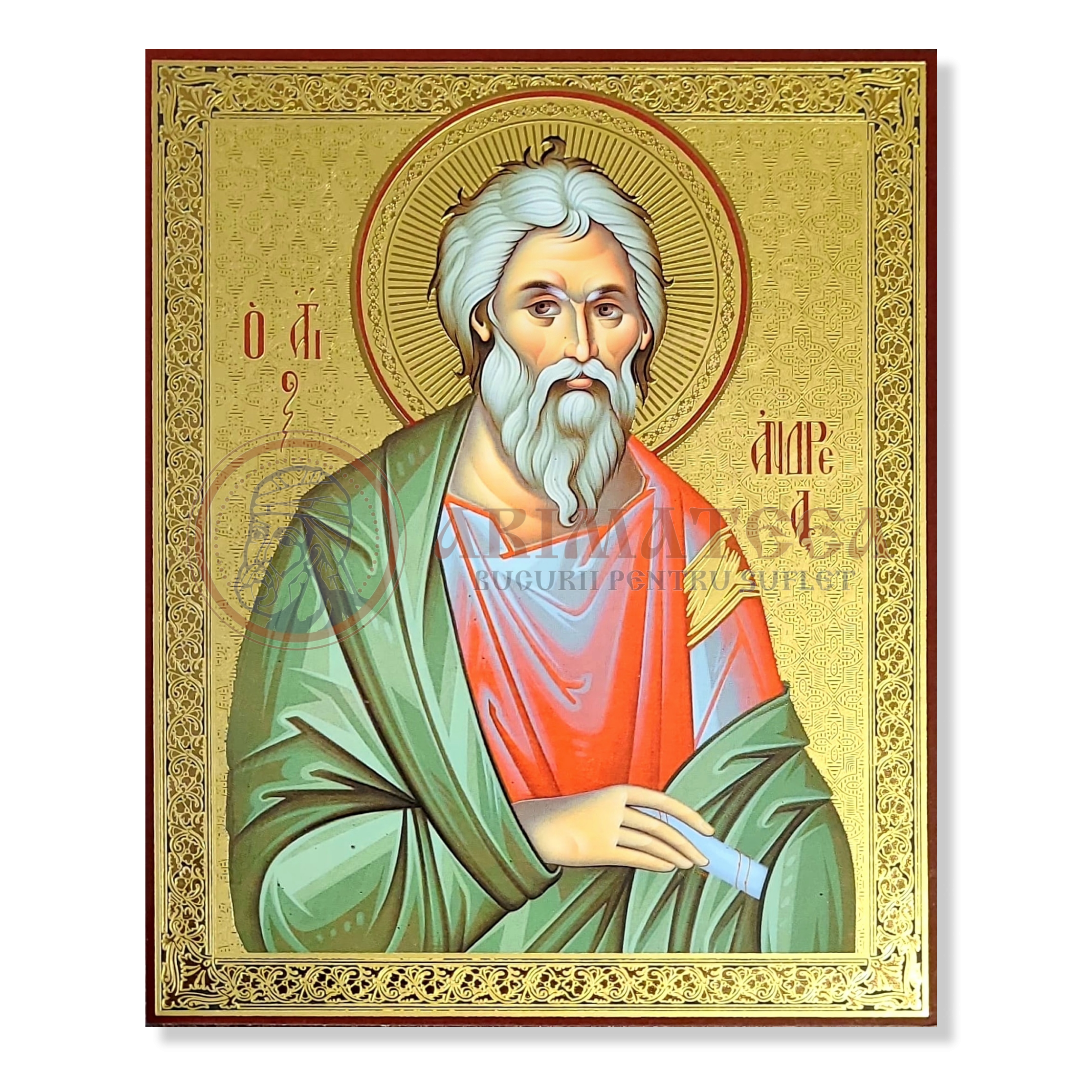 Icoană MDF 18x24 cm - Sf. Ap. Andrei