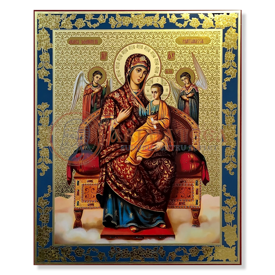 Icoană pal 30x40 - Litografie - Maica Domnului