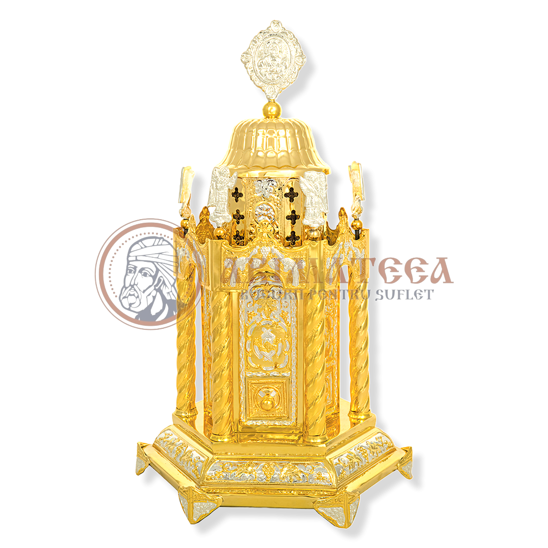 Chivot Aurit și Argintat - Hexagonal - 101-66D