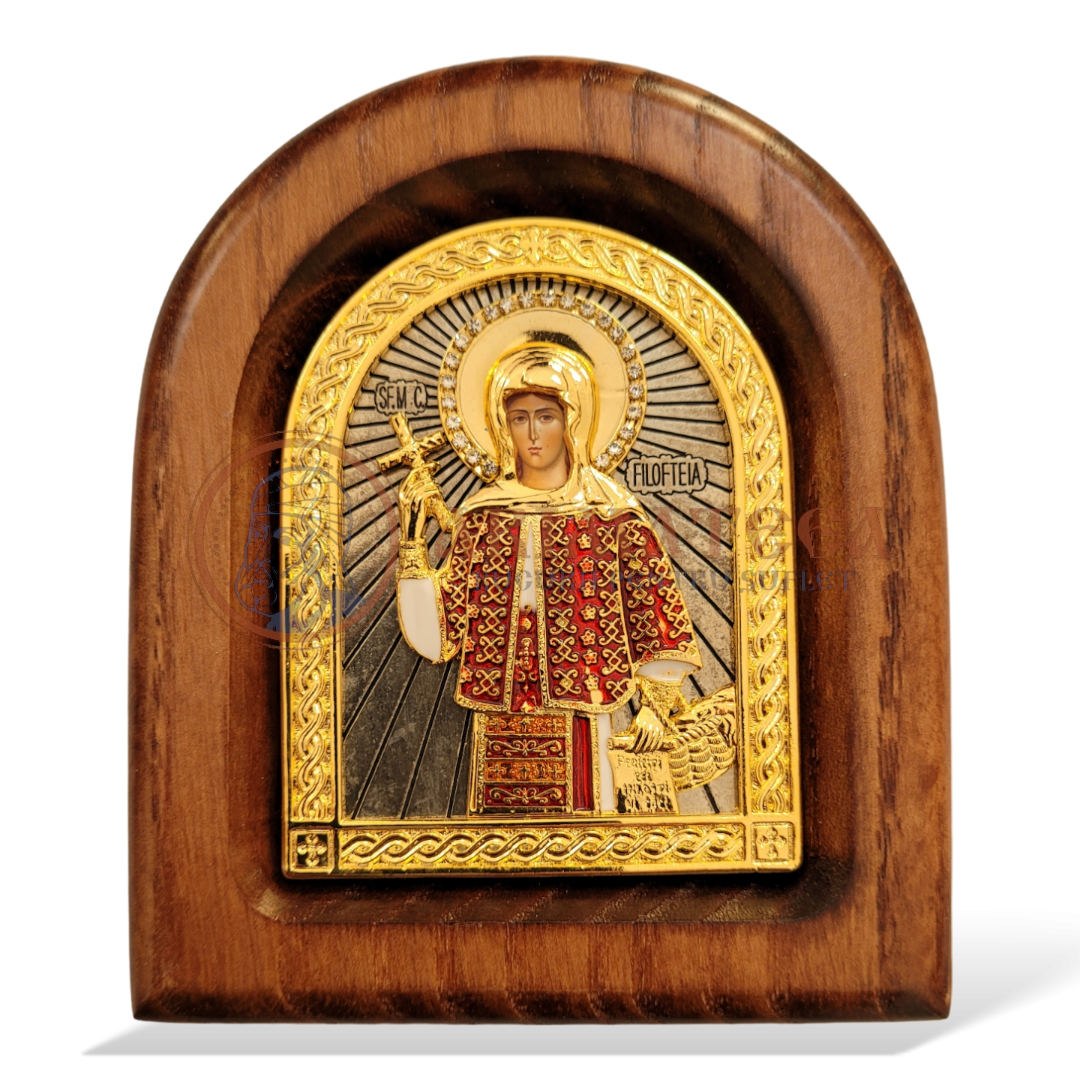 Icoană - Sf. Mc. Filofteia (IKM-4B)
