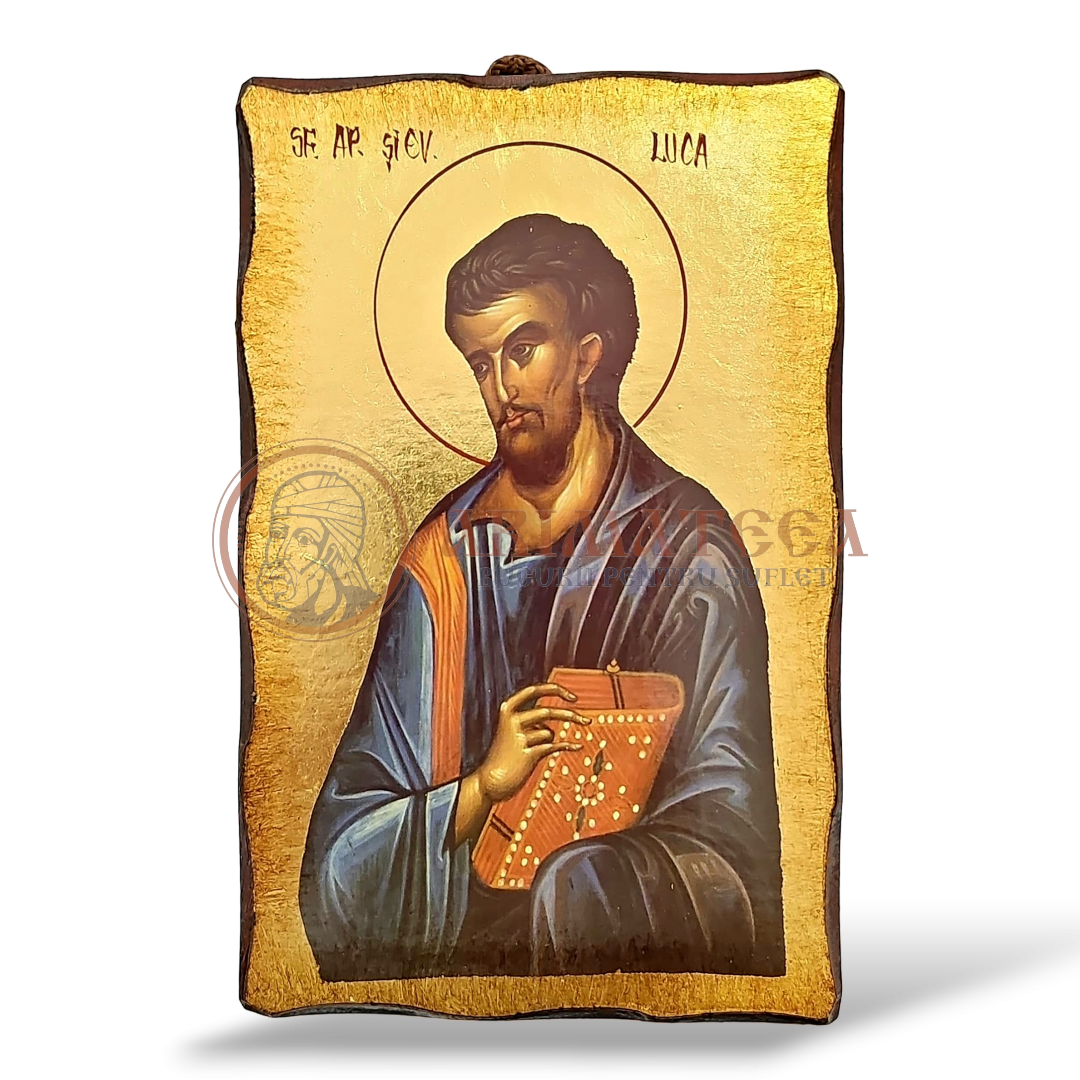 Icoană 15x10 - Sf. Ap. și Ev. Luca