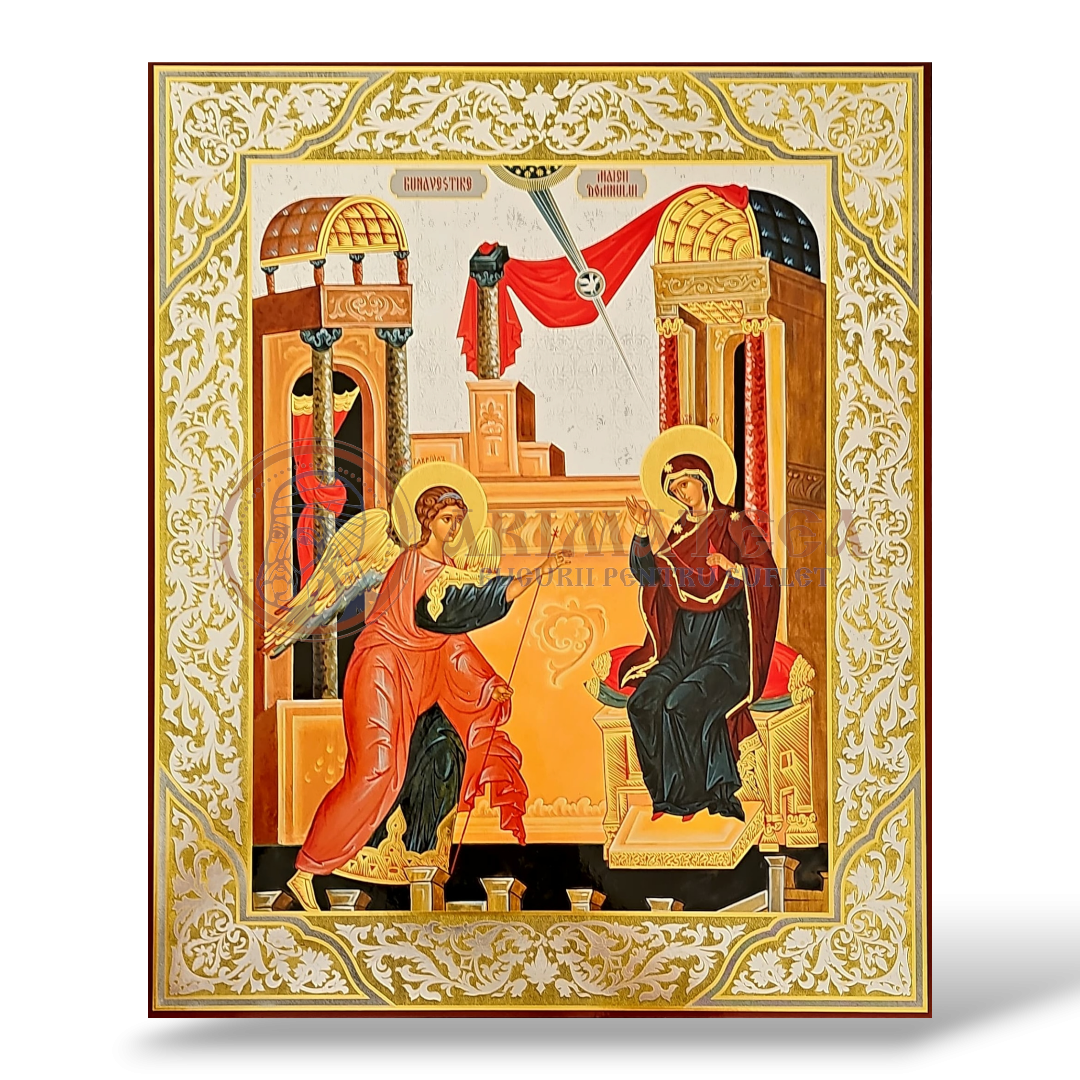 Icoană pal 30x40 - Litografie - Bunavestire