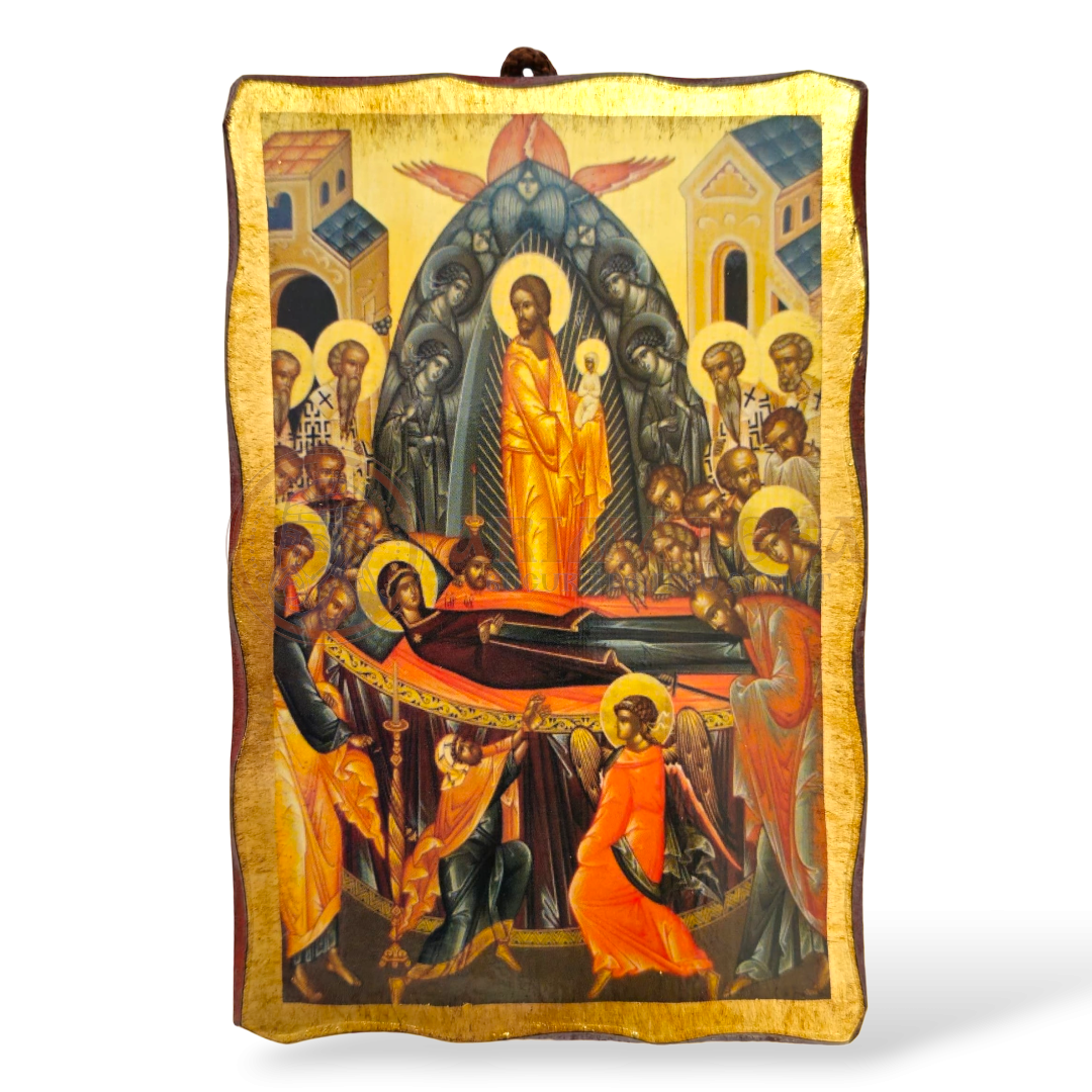 Icoană 15x10 - Adormirea Maicii Domnului