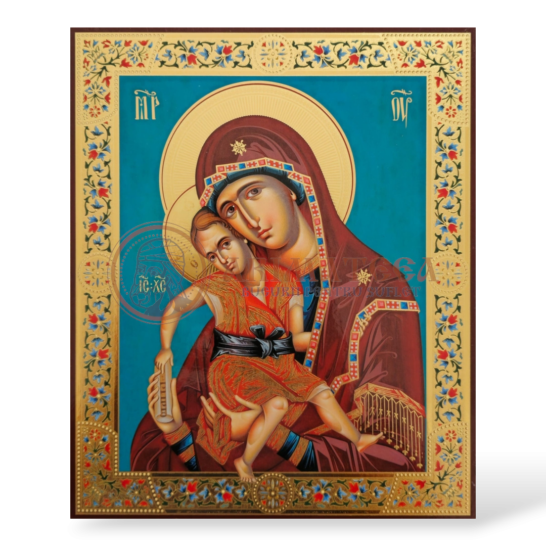 Icoană MDF 18x24 cm - Maica Domnului I